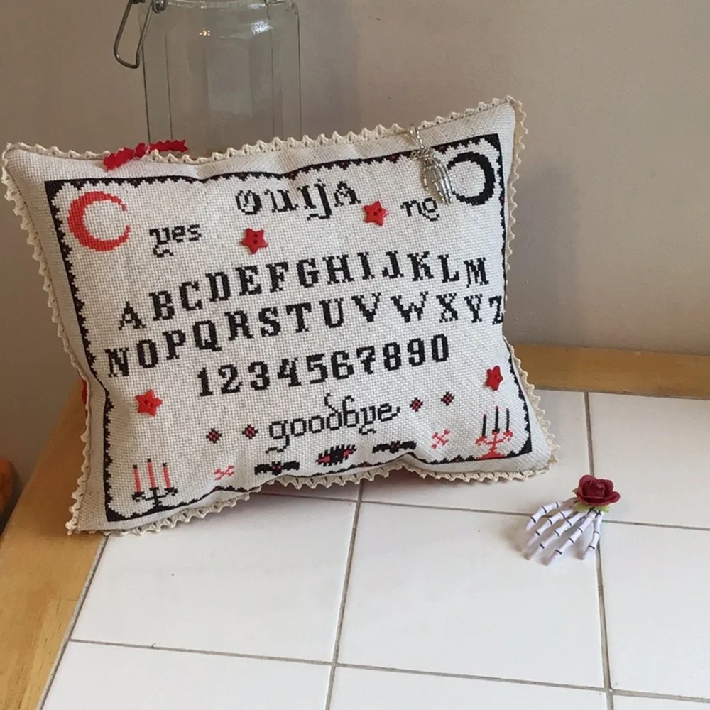 Ouija Board Halloween Pillow